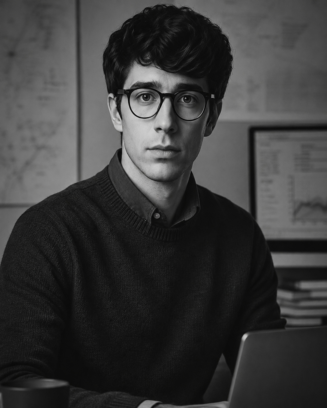 Liam Hayes-Computer Analyst in The Black Chalice by Rich Petrelli