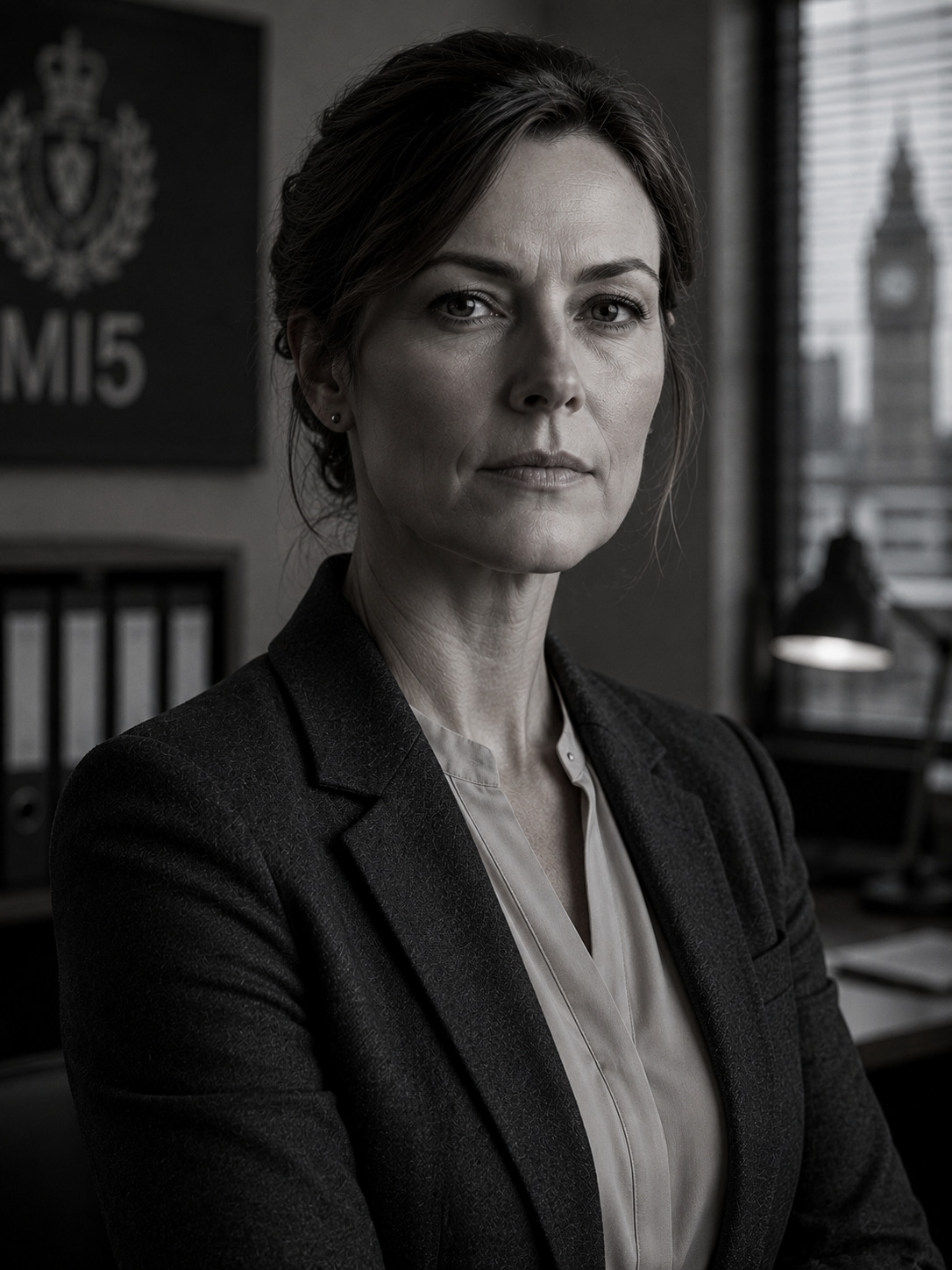 MI5 Operational Commander Sarah Mills-in The Black Chalice by Rich Petrelli